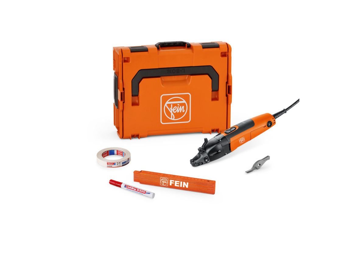 Fein 72303262000 BSS 1.6 CE set Doorloopschaarset tot 1,6 mm in L-BOXX koffer
