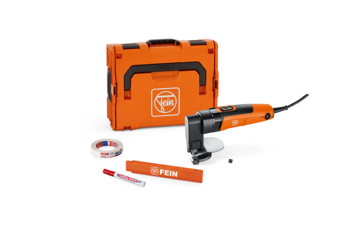 Fein 72303562000 BLS 2.5 E set Plaatschaarset tot 2,5 mm in L-BOXX koffer