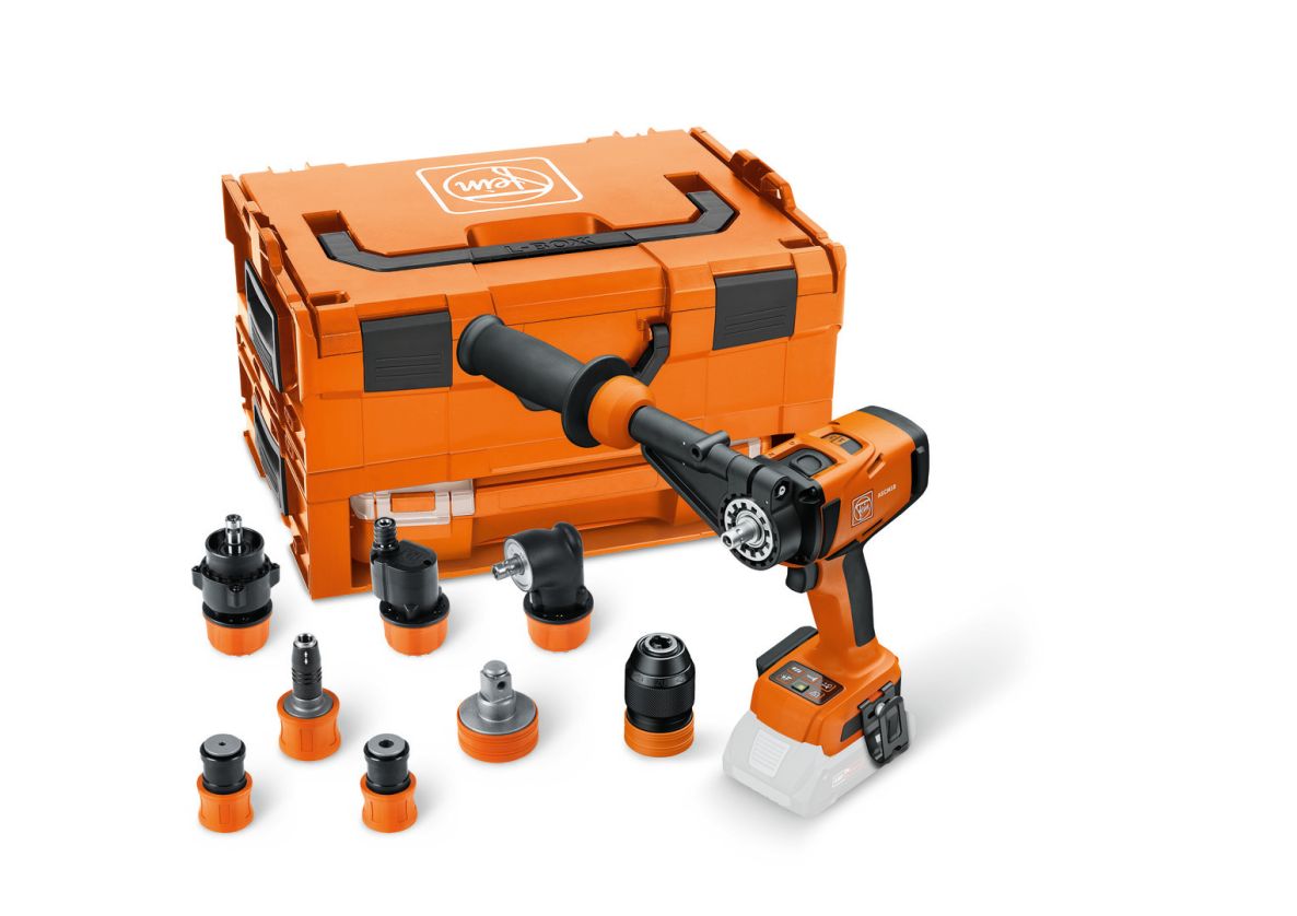 Fein 71161566000 ASCM18-4 QM AS QuickIN Set Accuschroefboormachineset excl. accu en lader in L-BOXX/iBOXX kofferset