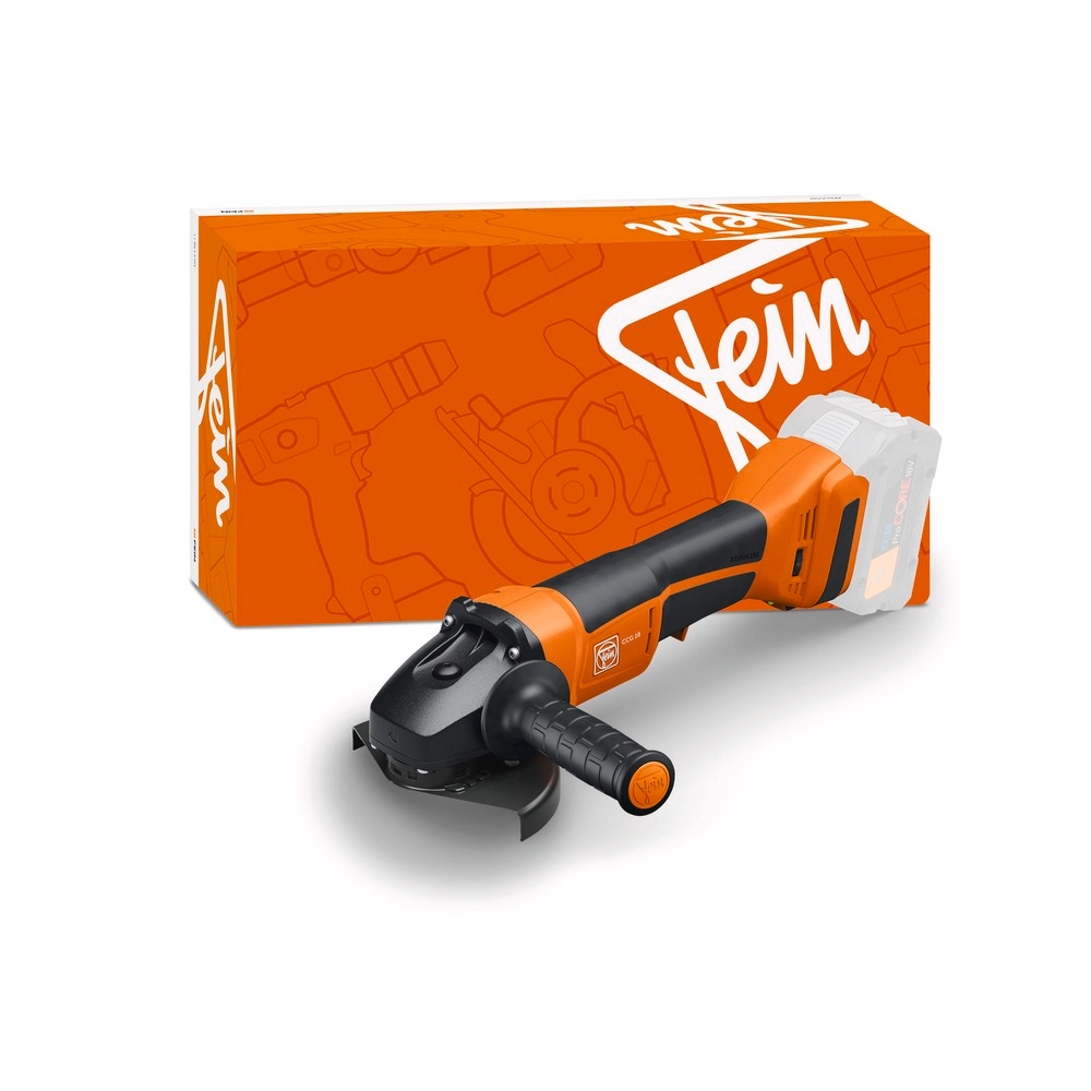 Fein 99100001548 CCG 18-125-12PD AS Accu haakse slijper &Oslash; 125 mm excl. accu en lader in doos