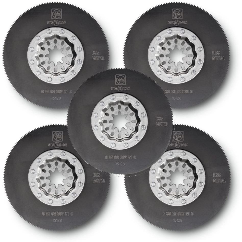Fein Accessoires 63502097220 Cirkelzaagblad HSS 85mm SL voor Fein FMM Multimaster 2 stuks
