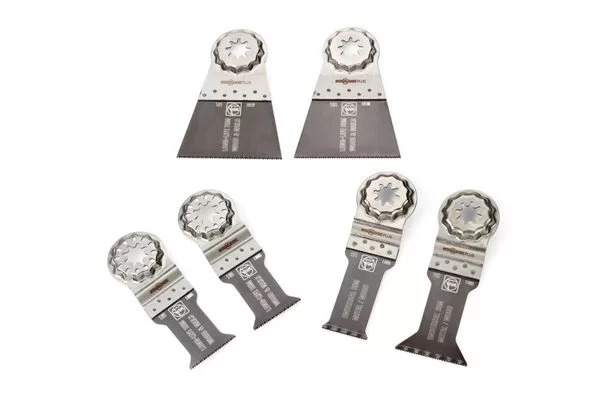 Fein Accessoires 35222967030 Best of E-Cut StarlockPlus WOOD & METAL - 6 E-Cut invalzaagbladen voor zaagwerk in hout en metaal