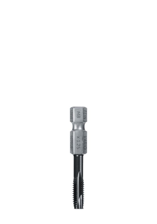 Fein Accessoires 63110027010 VARIO-tap M8 voor doorlopende gaten lengte 66 mm