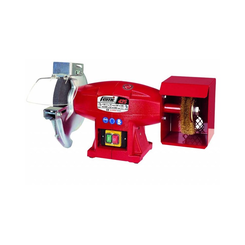 Femi 8025620 425 Combi werkbankslijpmachine 200/150 mm 500 Watt – 230V