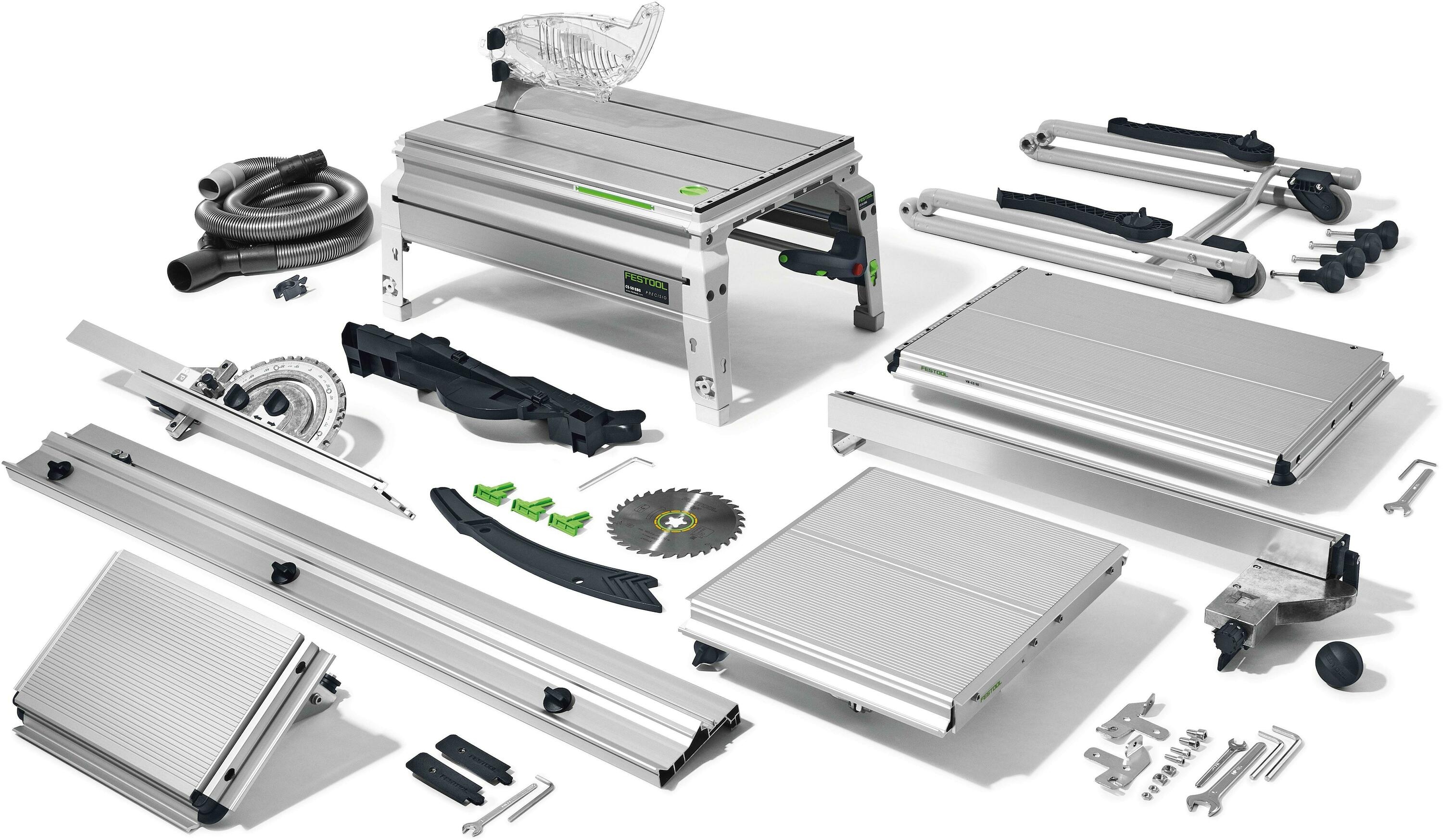 Festool 574772 CS 50 EBG-Set VeelzijdigeTafelzaag met treksysteem