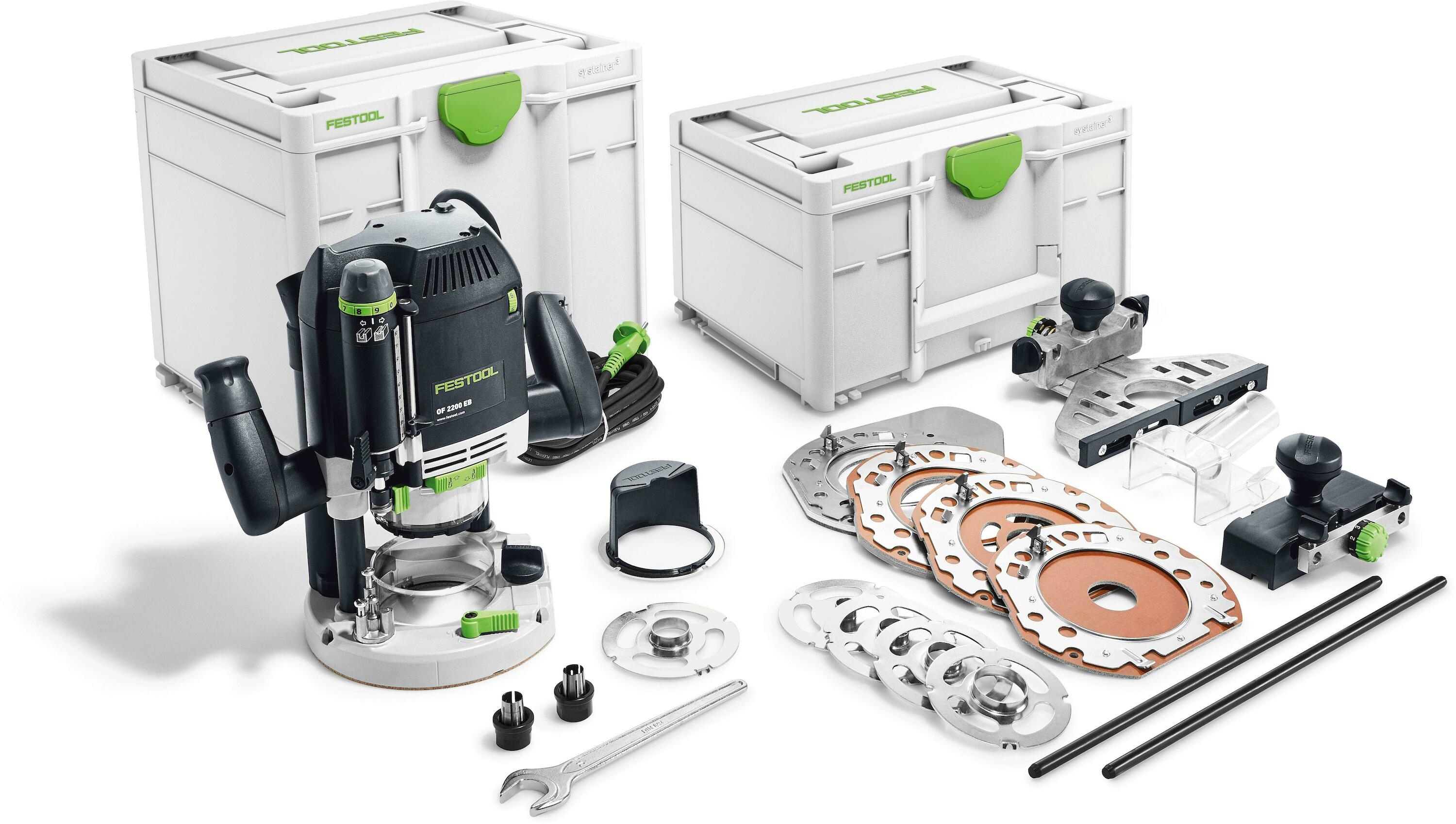 Festool 576220 OF2200EB-Set krachtige Bovenfreesmachine