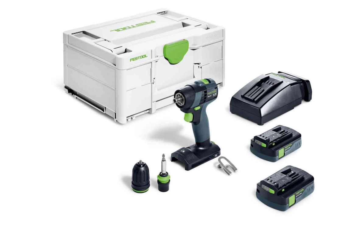 Festool 576895 TXS 18 C 3,0-Plus Accu Schroefboormachine