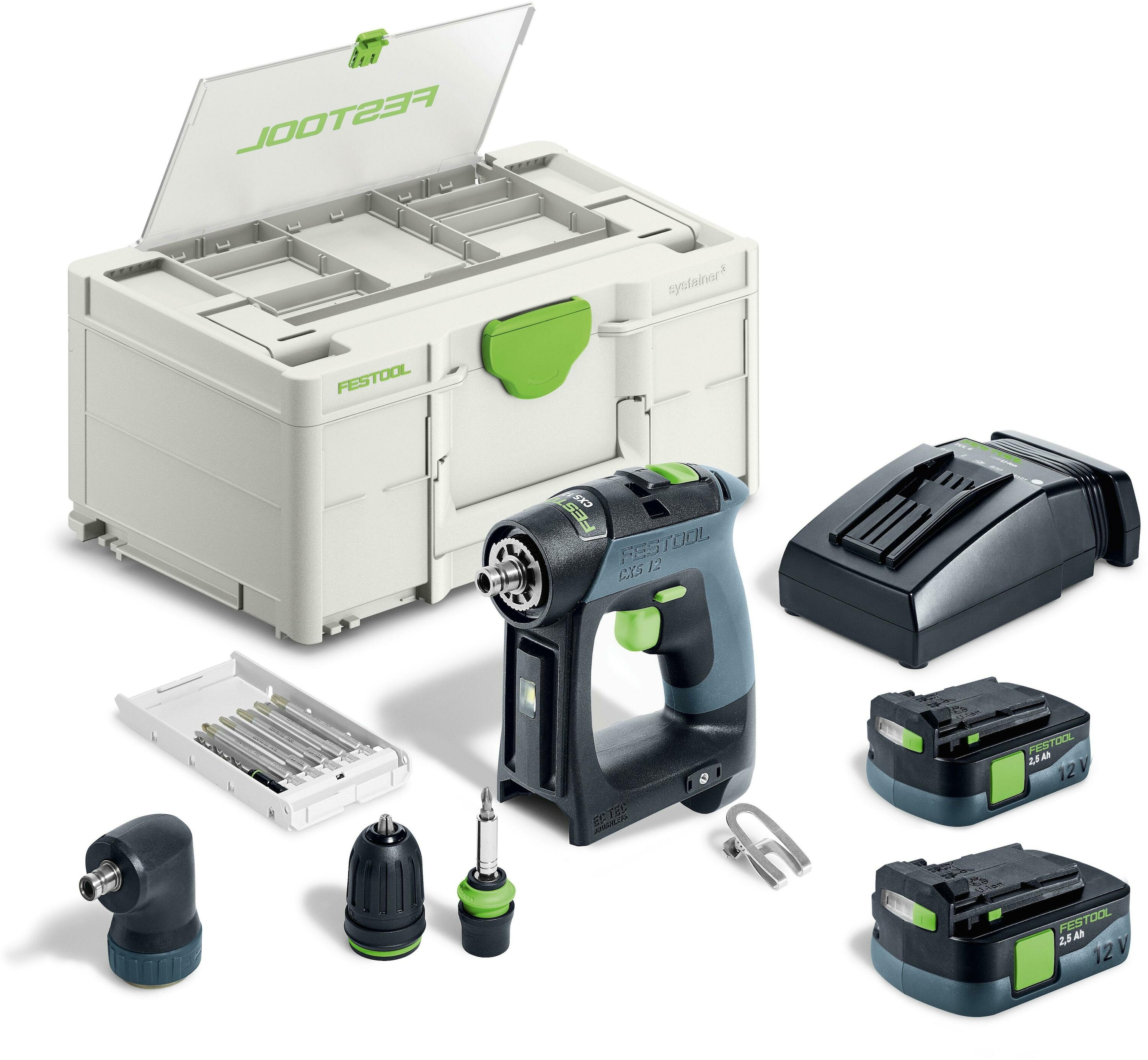 Festool 576865 Accu-schroefboormachine CXS 12 2,5-Set