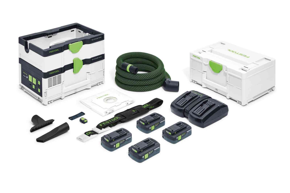 Festool 576942 Accustofzuiger CLEANTEC CTMC SYS HPC 4,0 I-Plus