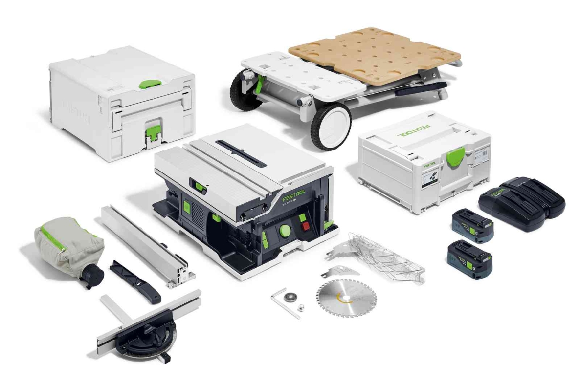 Festool 577379 Accu-tafelcirkelzaag CSC SYS 50 EBI-Set