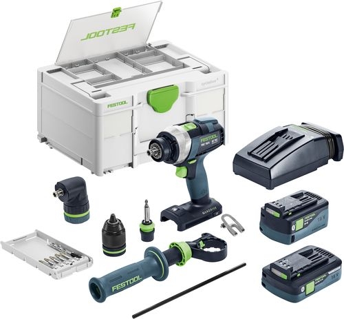 Festool 577612 TDC 18/4 5,0/4,0 I-Set QUADRIVE accuboormachine
