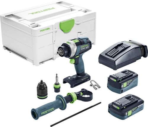 Festool 577651 TPC 18/4 5,0/4,0 I-Plus QUADRIVE Accu-klopboormachine