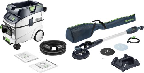 Festool 578418 LHS-E 225/CTM 36-Set Langnek-schuurmachine- en stofzuigerset