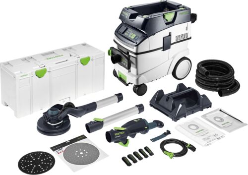 Festool 578425 LHS 2 225 EQI/CTM 36-Set Langnek-schuurmachine- en stofzuigerset