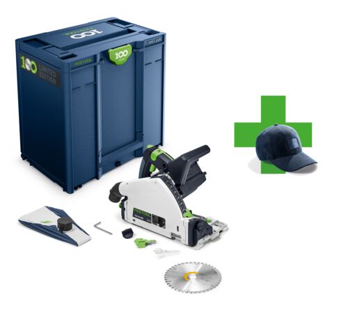 Festool 578223 TSC 55 KEB-Basic 100Y Limited Edition Accu-invalcirkelzaag excl. Accu en lader