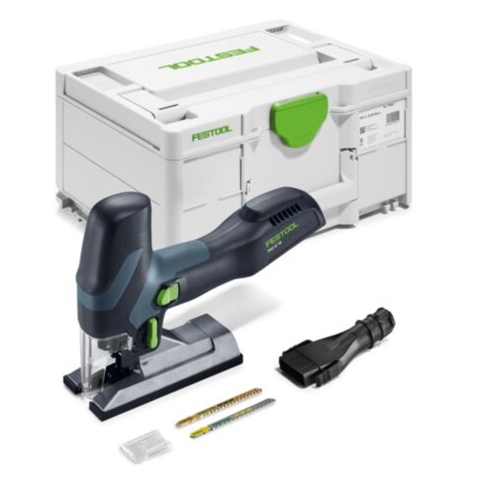 Festool 578521 PSC-E 18 EB-Basic Accu-decoupeerzaag excl. accu en lader in koffer