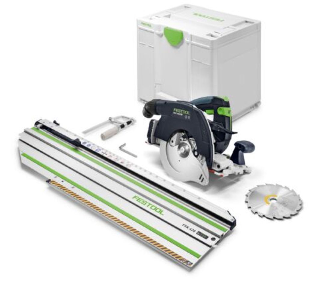 Festool 578704 HKC 55 KEB-Basic-FSK420 Accu-Pendelkapzaagmachine