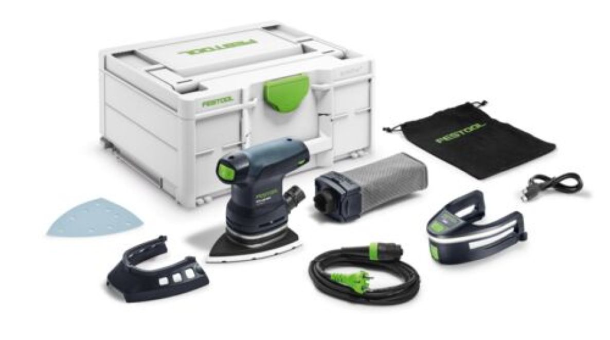 Festool 578838 DTS 400 REQ-Plus Deltaschuurmachine excl. accu en lader in koffer