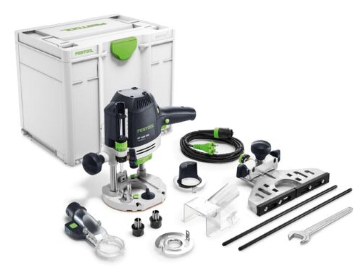 Festool 578940 OF 1400 EBQ-Plus Bovenfrees excl. accu en lader in koffer