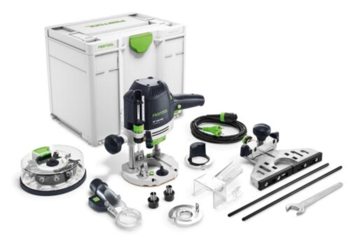 Festool 578953 OF 1400 EBQ-Plus-Box Bovenfrees excl. accu en lader in koffer