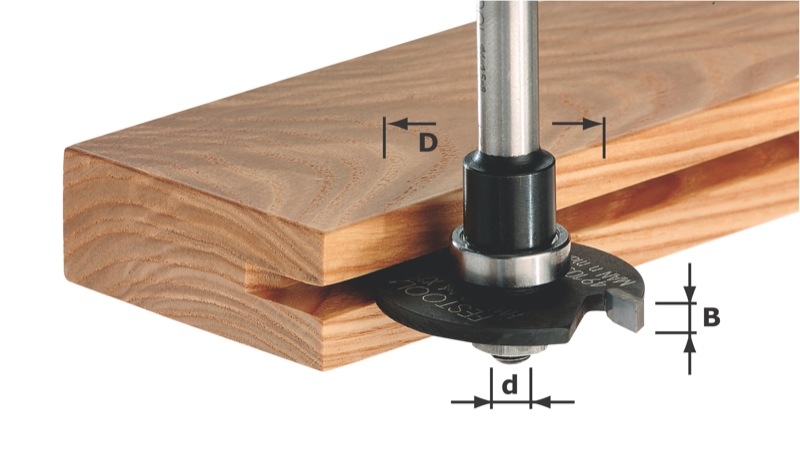 Festool Accessoires 491060 Schijfgroeffrees HW D40x5