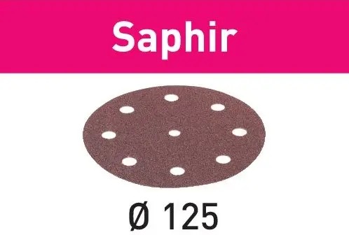 Festool Accessoires 493126 Schuurschijven Saphir STF D125/90 P50 SA/25