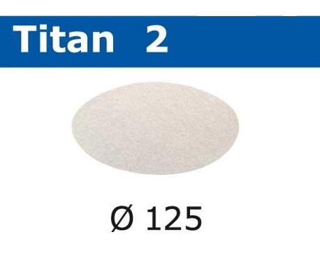 Festool Accessoires 492974 Schuurschijven Titan 2 STF D125/90 P400 TI2/100