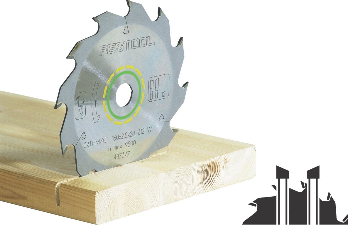 Festool Accessoires 493197 Standaard zaagblad 210x2,6x30 W18