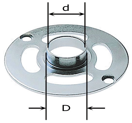 Festool Accessoires 484176 Kopieerring KR-D 13,8/OF 900