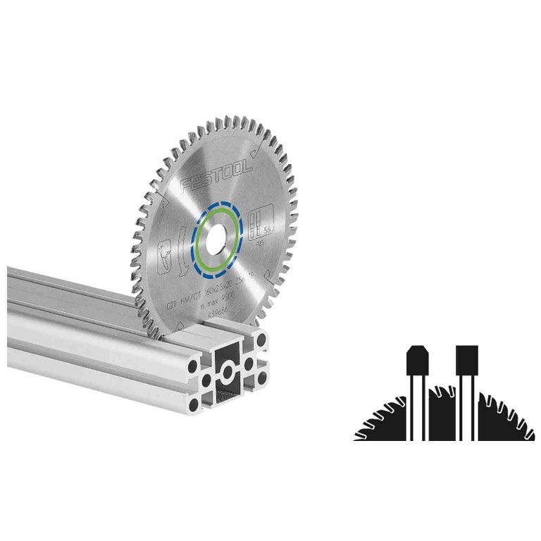 Festool Accessoires 496306 Speciaal-zaagblad 160x2,2x20 TF52