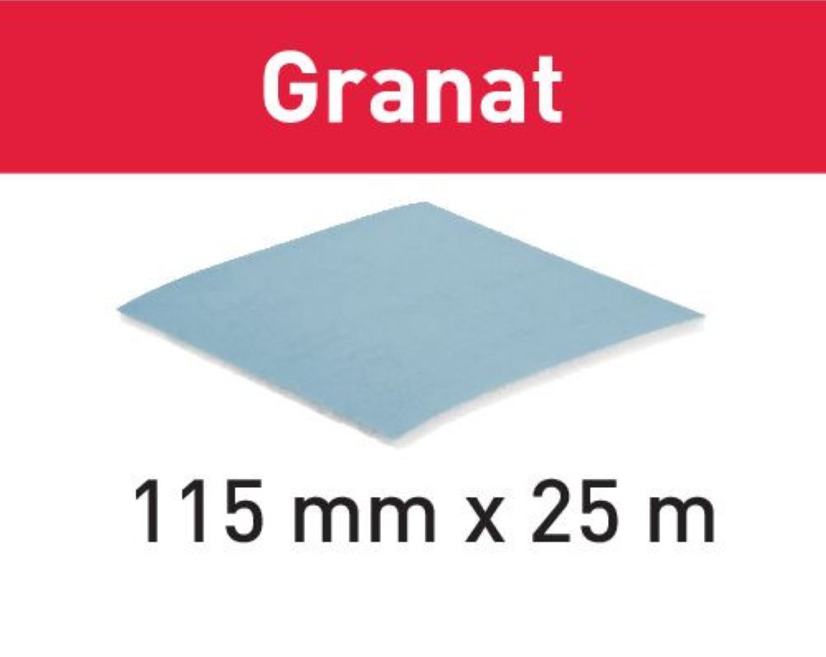 Festool Accessoires 497091 Schuurrol GRANAT SOFT P120 115x25M