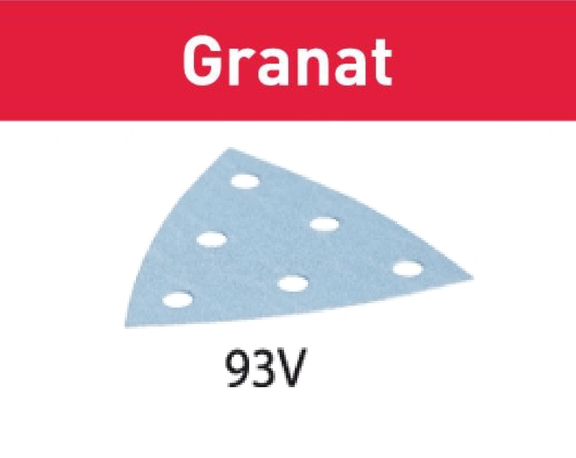 Festool Accessoires 497393 Granat Schuurbladen STF V93/6 P100 GR/100