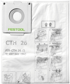 Festool Accessoires 497541 Veiligheid filterstofzak FIS-CTH 26/3