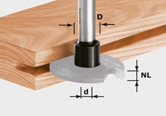 Festool Accessoires 499805 Freesspindel S8 1,5-5 D14