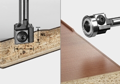 Festool Accessoires 499806 Keermes-kantenfrees HW S8 HW D19 12x12 KL OFK