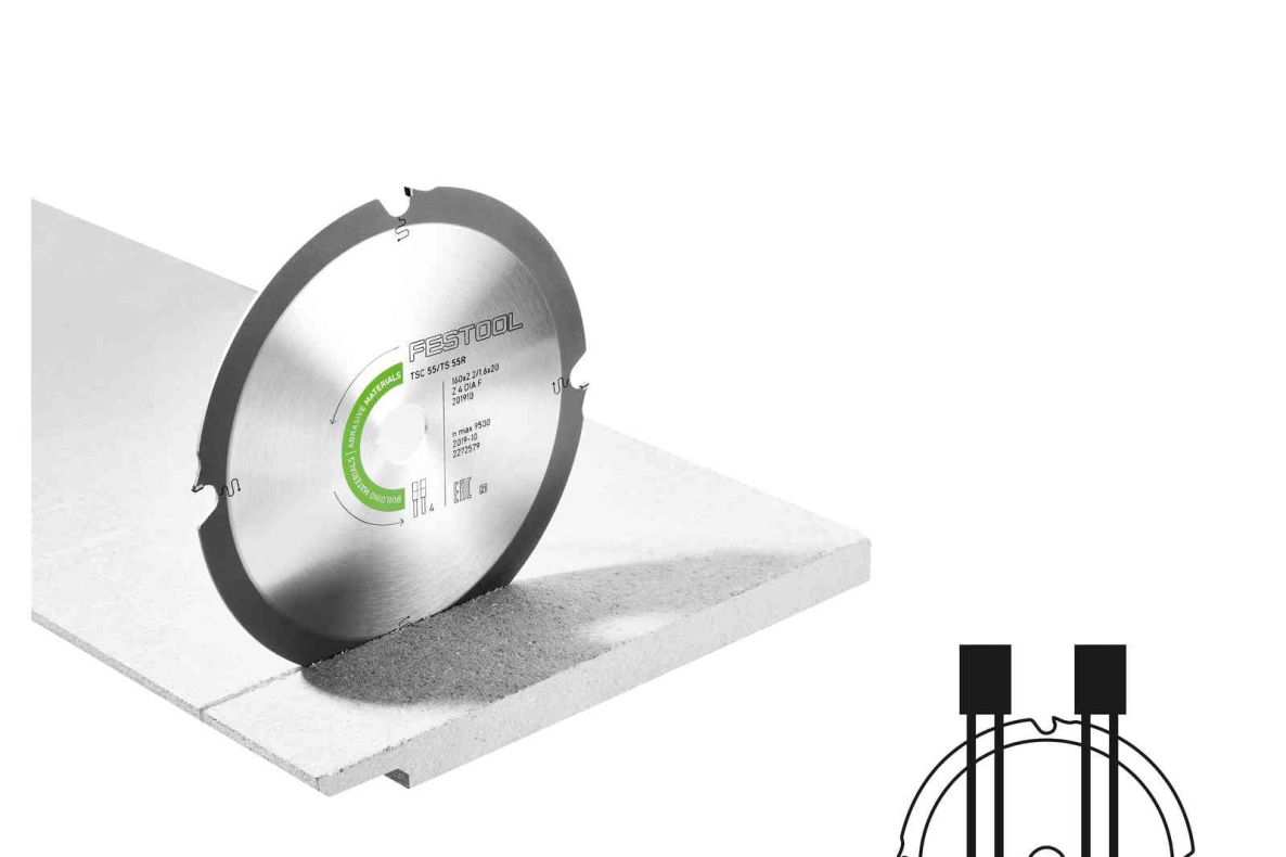 Festool Accessoires 201910 Diamant-zaagblad 160x2,2x20 DIA4