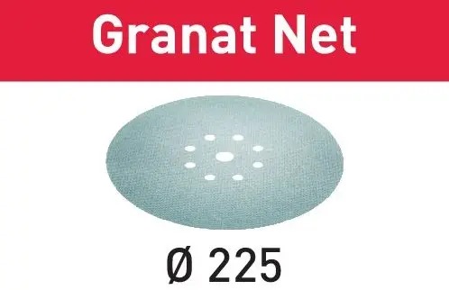 Festool Accessoires 203314 Net Schuurschijven Granat Net STF D225 P120 GR NET/25