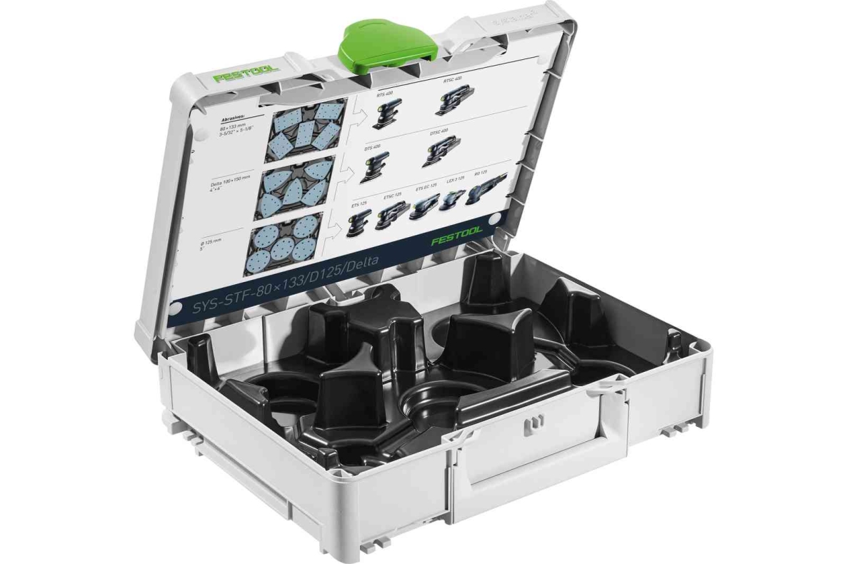Festool SYS-STF DELTA GR-Set Schuurmateriaal-Systainer³ 578195 Festool SYS-STF DELTA GR-Set Schuurmateriaal-Systainer³ 578195