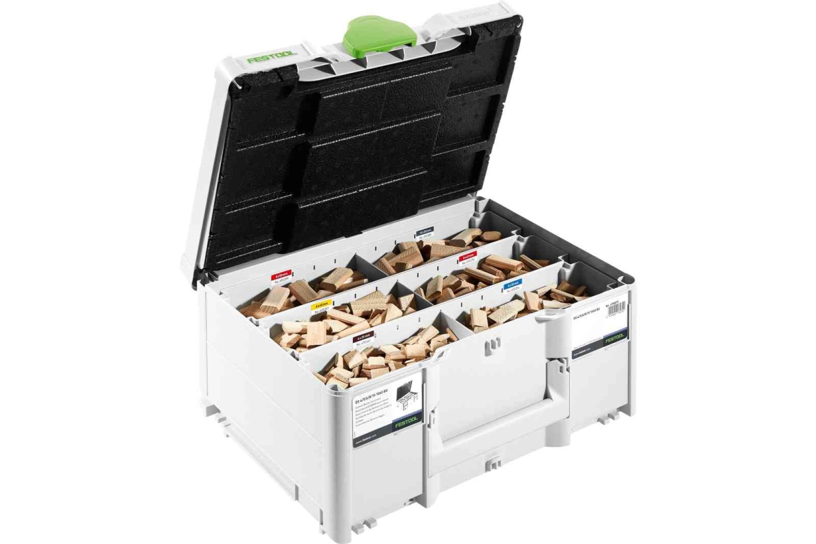 Festool Accessoires 576794 Assortiment beuken DOMINO's DS 4/5/6/8/10 1060x BU