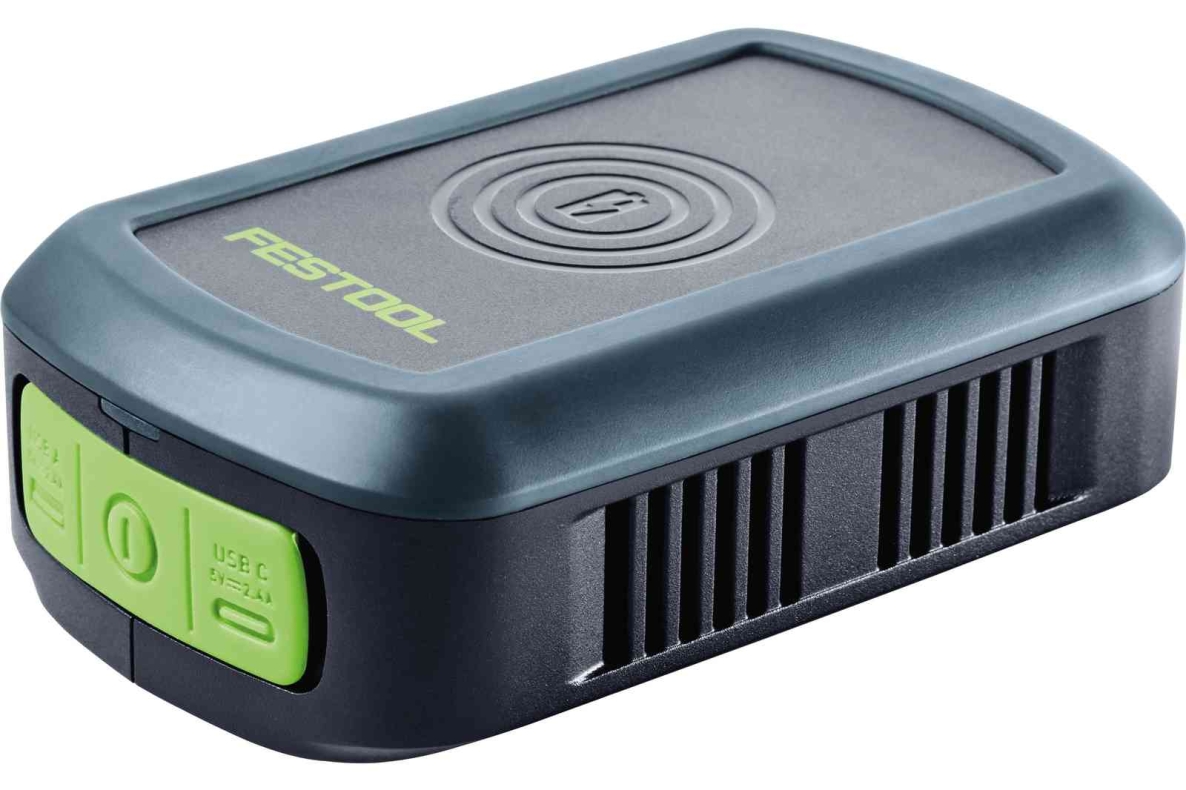 Festool Accessoires 577155 Telefoonoplader PHC 18 voor 18V Li-Ion accupacks (behalve: 3,1 Ah Ergo-accupack)