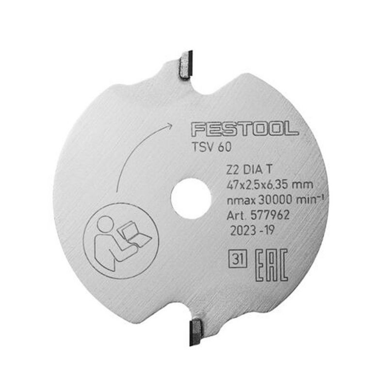 Festool Accessoires 577962 Voorritser DIA 47x2,5x6,35 T2 WOOD FINE CUT SPECIAL