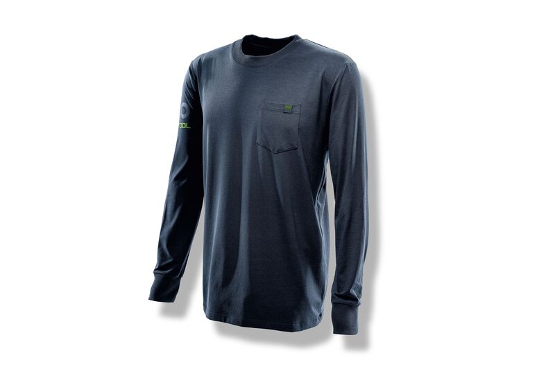 Festool Accessoires 578388 LS-FT1-M Shirt lange mouw 100Y donkerblauw heren Maat M