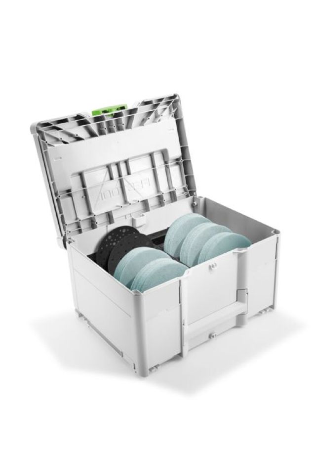 Festool Accessoires 578718 SYS-STF D150 GR NET-Set Schuurpapier Granat Net Systainer³