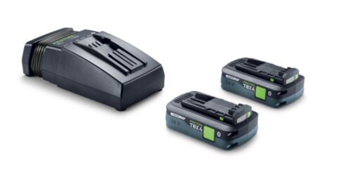 Festool Accessoires 578731 18V 2xTBX4/TCL6 Energie-set
