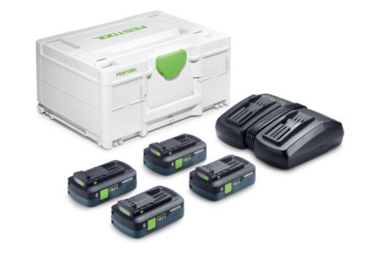Festool Accessoires 578823 SYS 18V 4xTBX4/TCL6DUO Energie-set