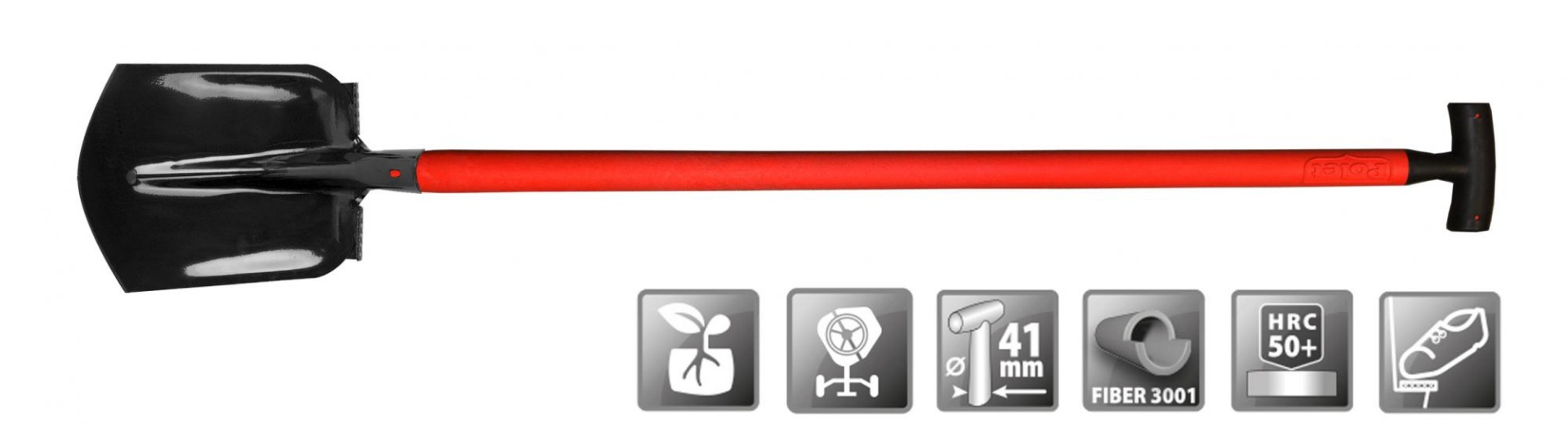 Polet FH111116V PROF.BATS FH111116V DRENTS 000/35 ZWART T-ST 1,1M FIB.3001 2V