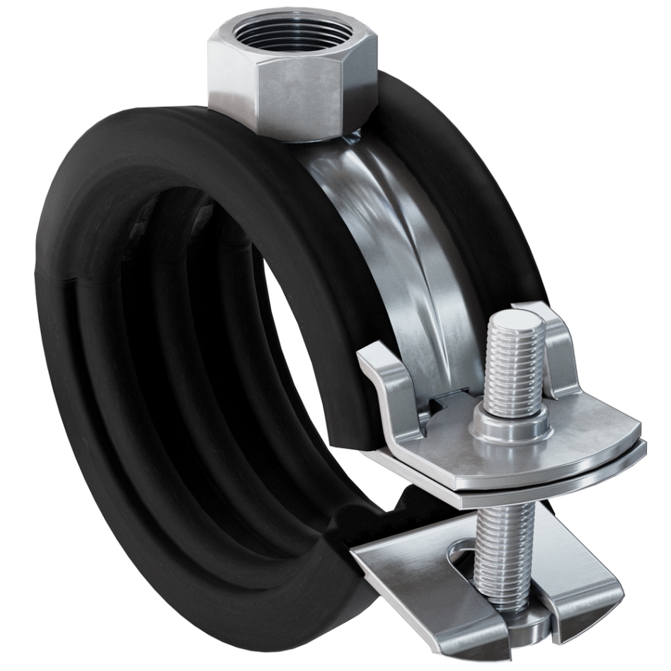 Fischer 49862 Scharnierende snelsluitende pijpbeugel FGRS Plus 3/4" 2 stuks