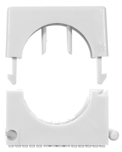 Fischer 68019 Klikzadel SCH 16-19 Grijs RAL 7035