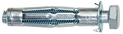 Fischer 519783 Hollewandplug HM 8 x 54 SS met schroef zeskantkop 50 stuks