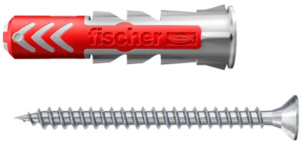 Fischer 535459 DuoPower plug 6x30 met schroef 50 stuks
